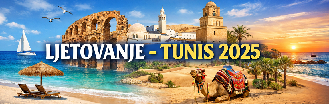 LJETOVANJE - TUNIS 2026